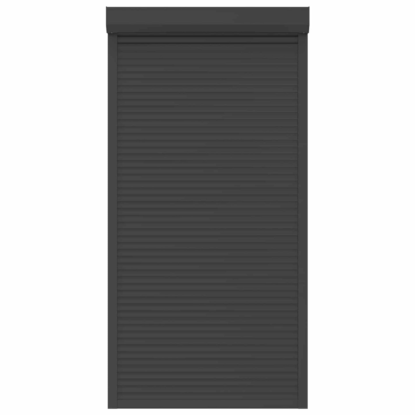 Rullegardin Antrasitt 110 x 220 cm Aluminium og Polyuretan