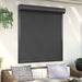 Rullegardin Antrasitt 130 x 140 cm Aluminium og Polyuretan