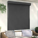 Rullegardin Antrasitt 140 x 150 cm Aluminium og Polyuretan