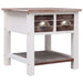 Sidebord brun 40x40x40 cm keisertre