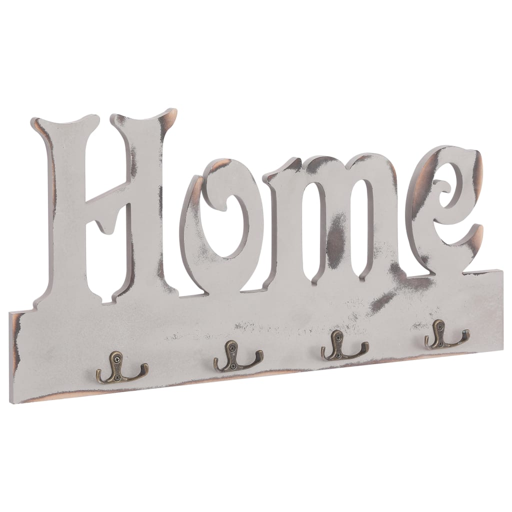 Veggmontert garderobepanel HOME 50x23 cm