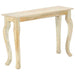 Konsollbord 110x35x77 cm heltre mango