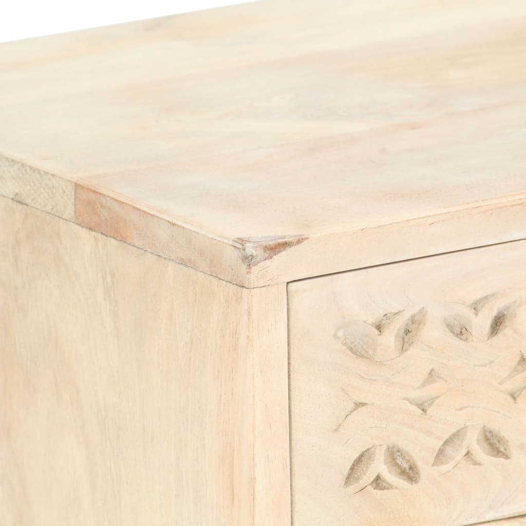 Nattbord 40x30x50 cm heltre mango