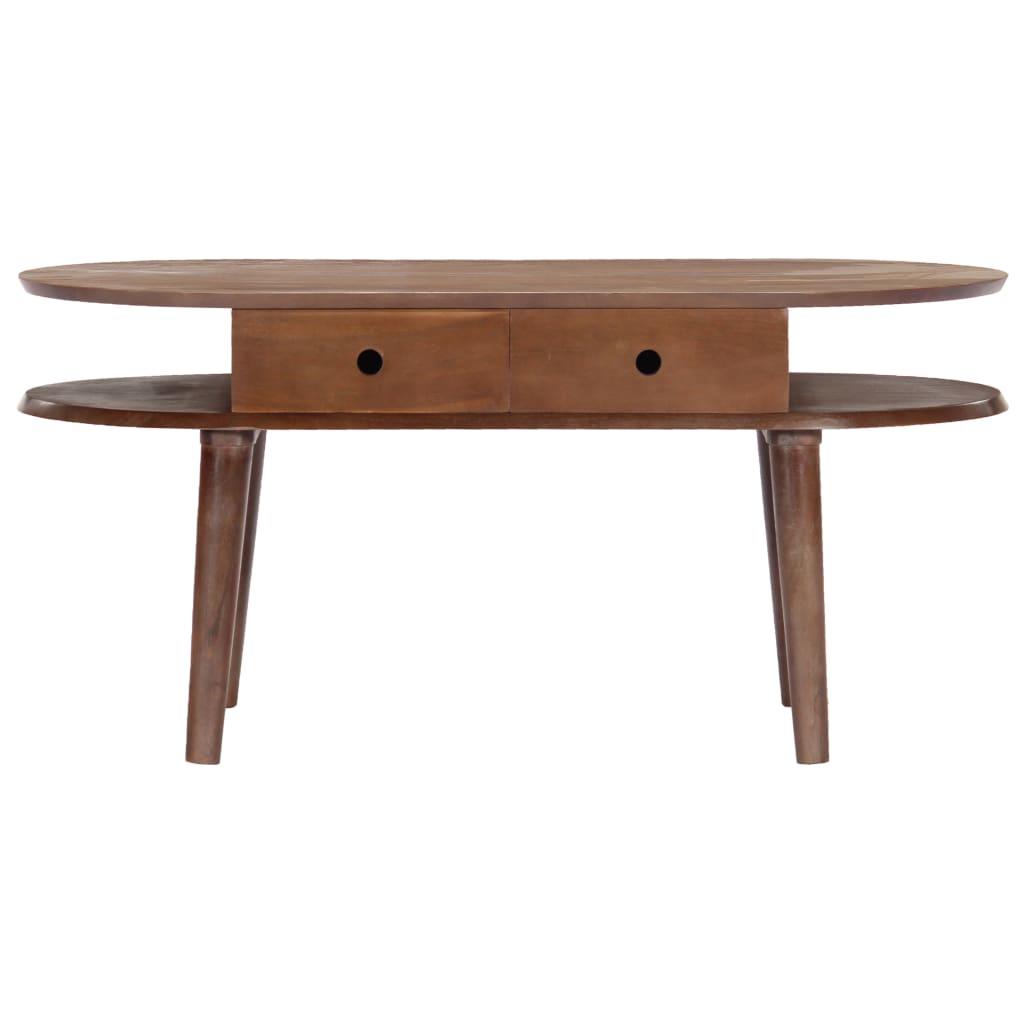 Salongbord 100x50x46 cm heltre akasie