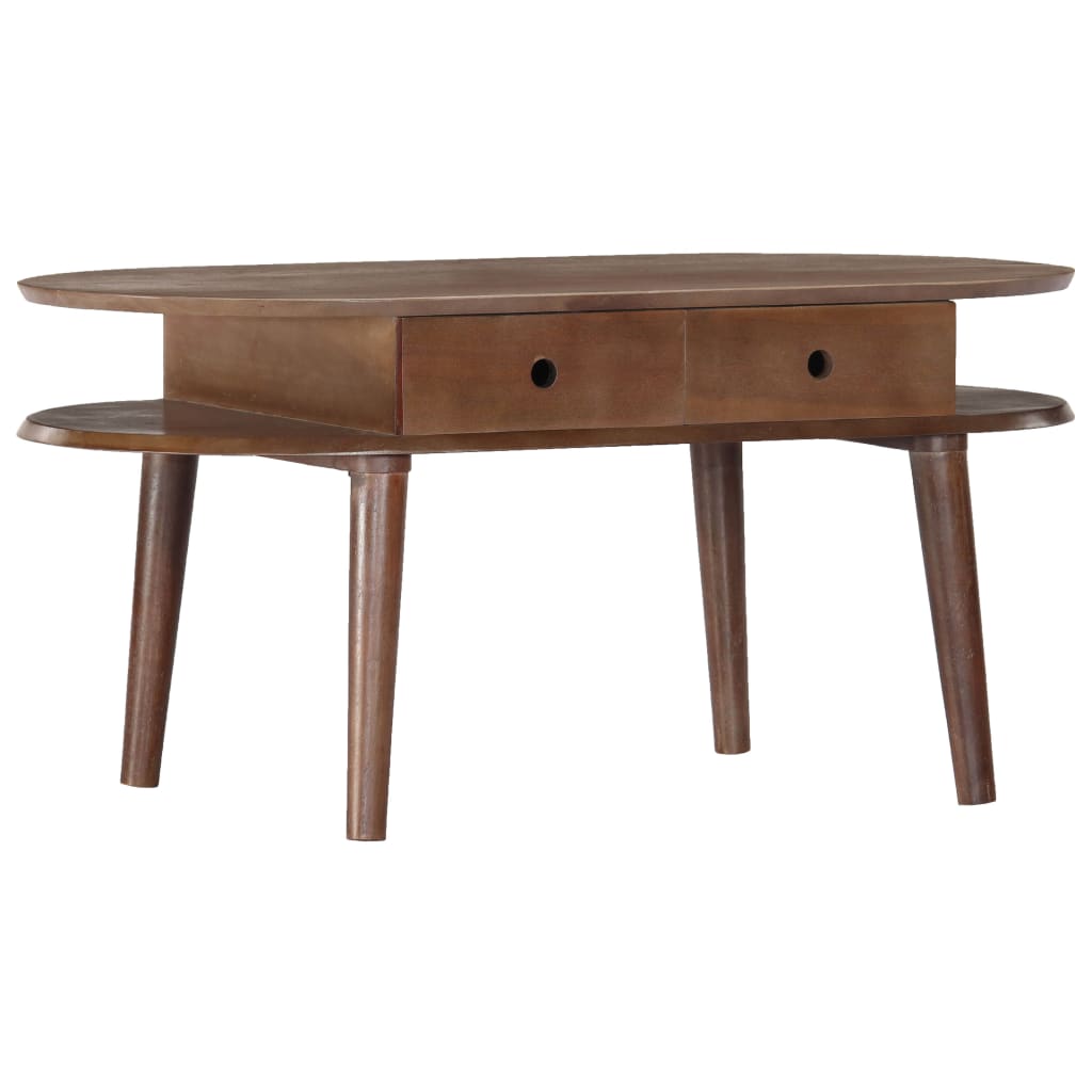 Salongbord 100x50x46 cm heltre akasie