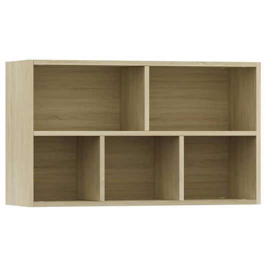 Bokhylle/skjenk sonoma eik 50x25x80 cm konstruert tre