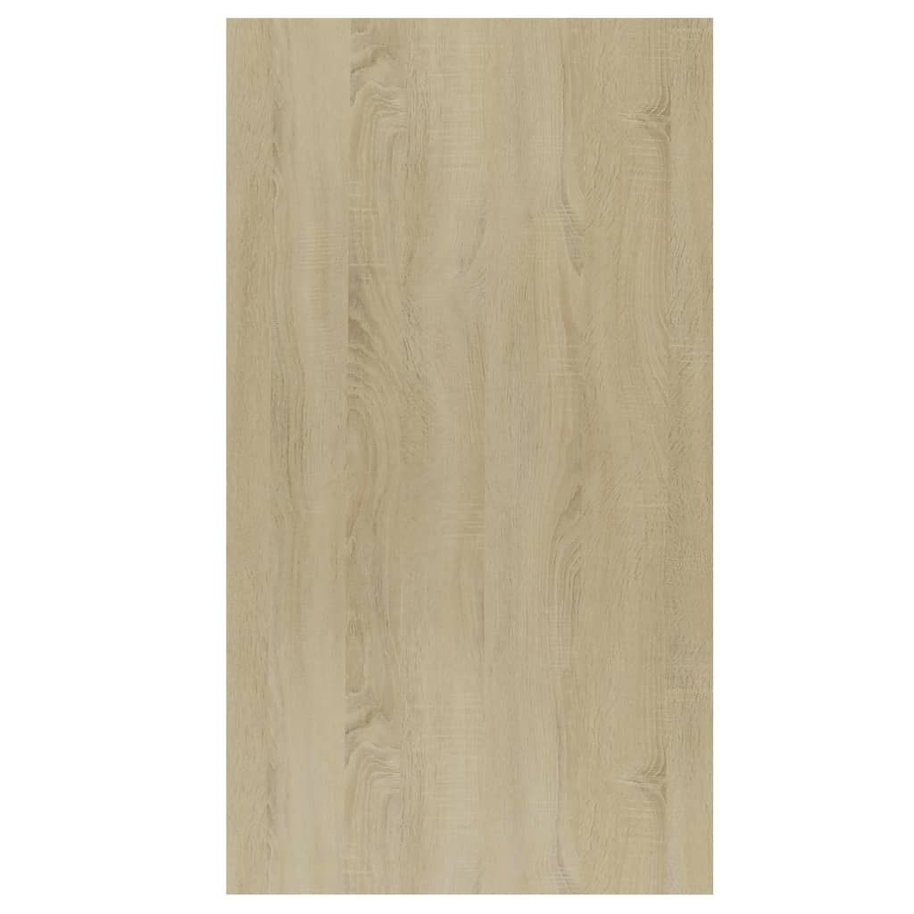 Bokhylle/skjenk sonoma eik 50x25x80 cm konstruert tre