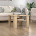 Salongbord sonoma eik 60x60x42 cm konstruert tre vidaXL
