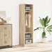 Garderobe sonoma eik 50x50x200 cm konstruert tre
