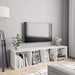 Bokhylle/TV-benk hvit 143x30x36 cm