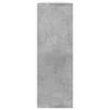 Vegghyller betonggrå 104x20x58,5 cm konstruert tre