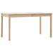 Spisebord 140x70x73 cm furu