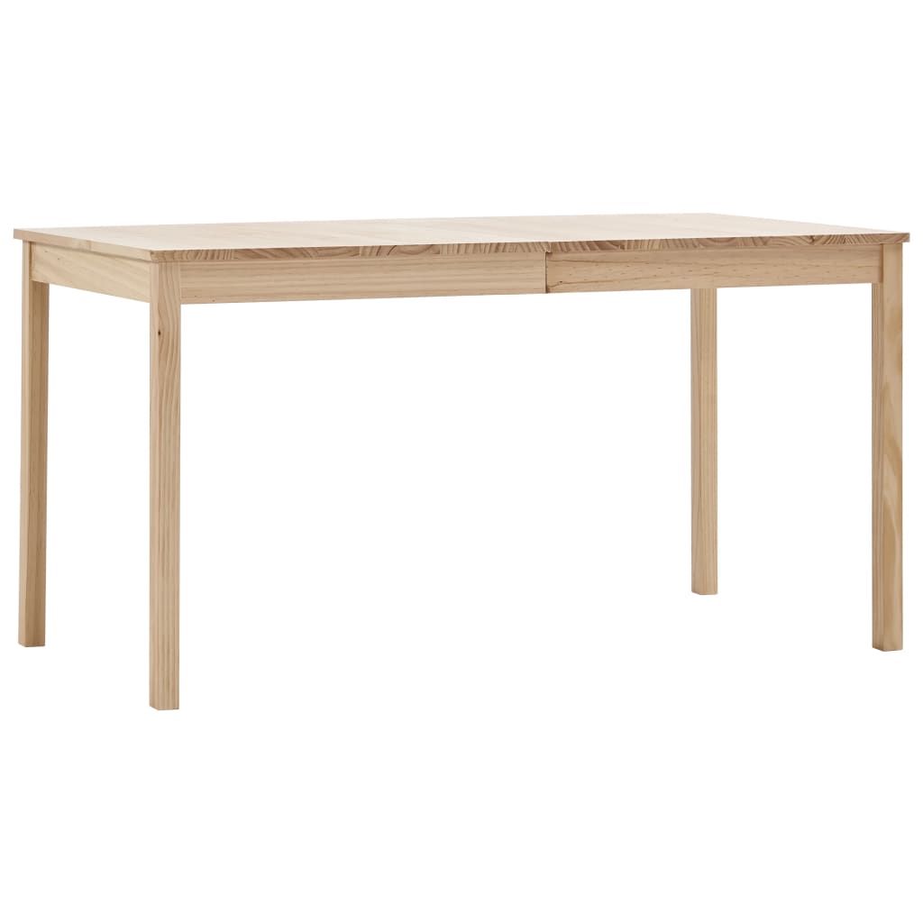 Spisebord 140x70x73 cm furu