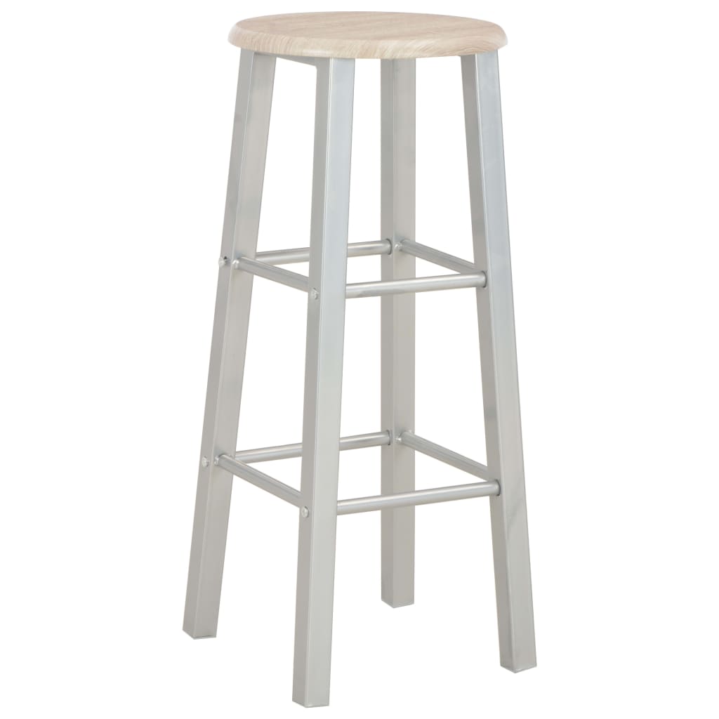 Barsett 3 deler tre og stål