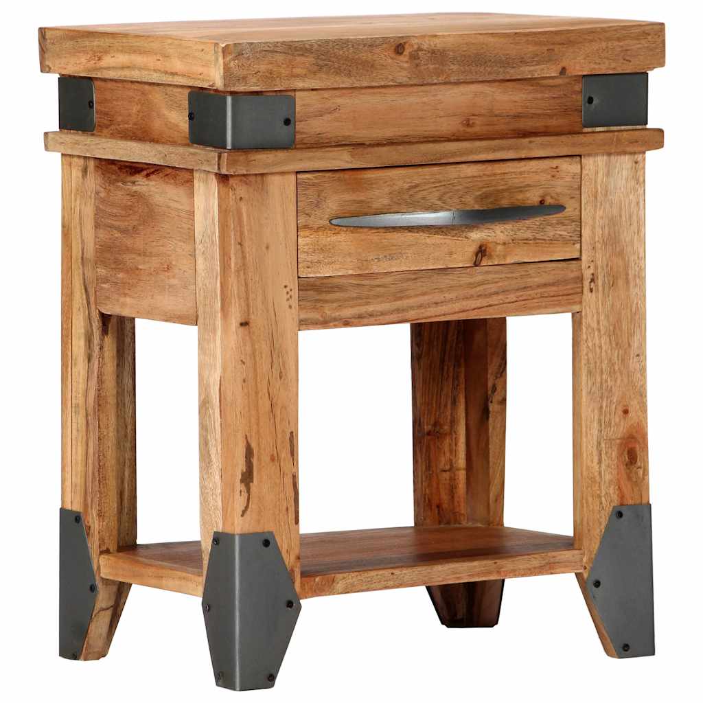 Nattbord 40x30x51 cm heltre akasie