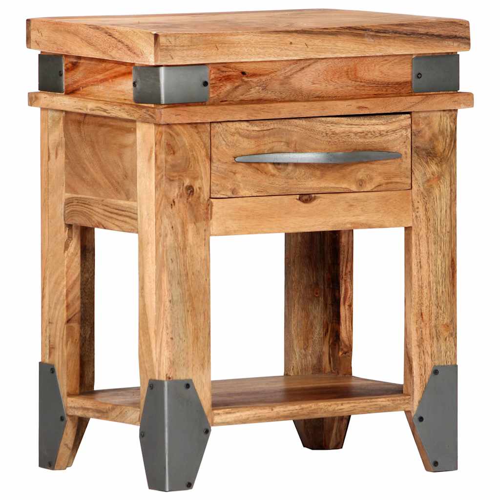 Nattbord 40x30x51 cm heltre akasie