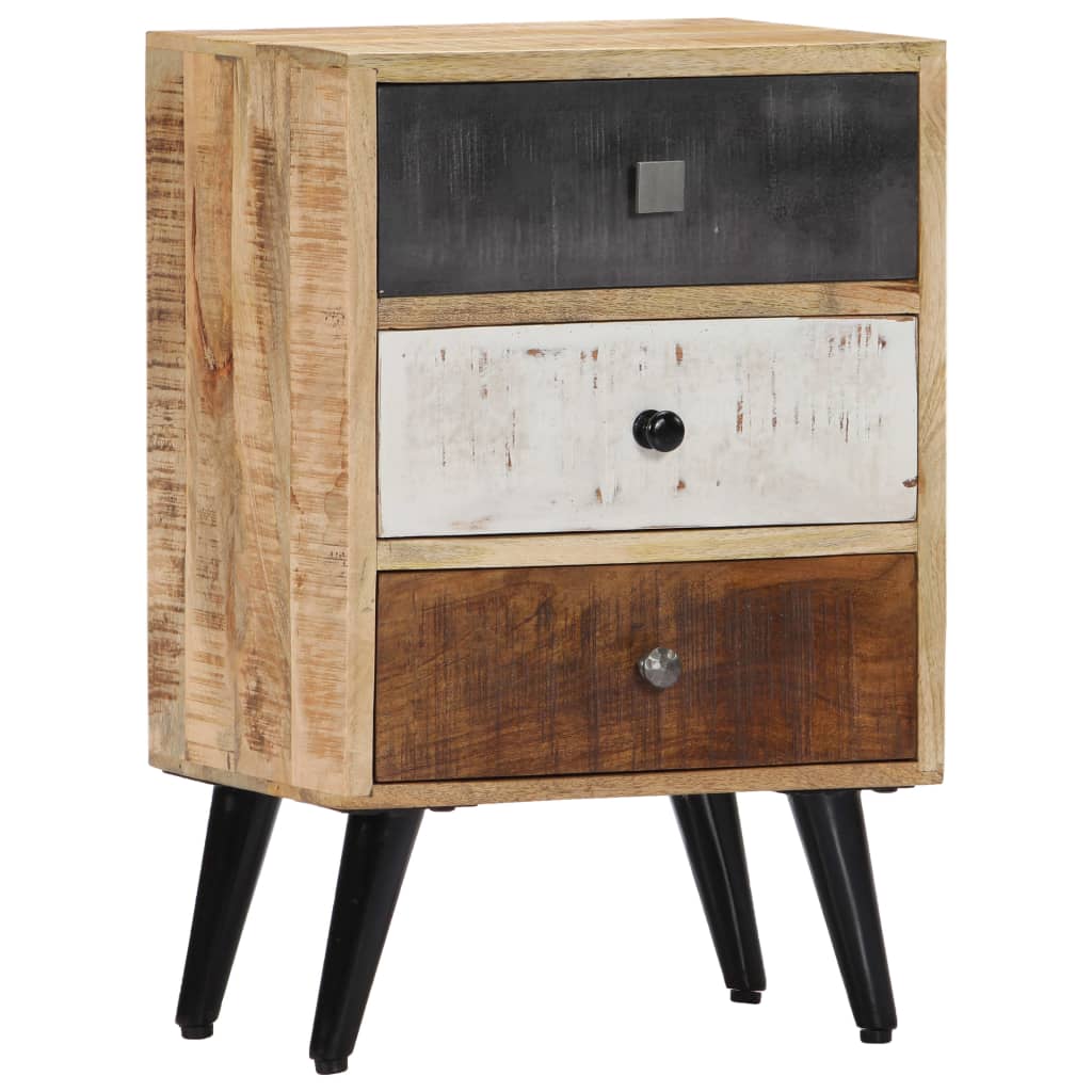 Nattbord 40x30x60 cm heltre mango
