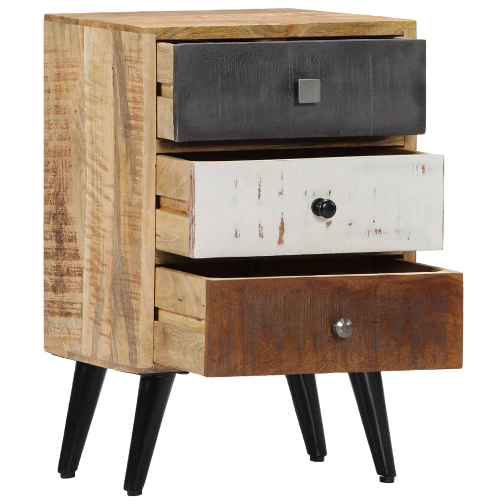 Nattbord 40x30x60 cm heltre mango