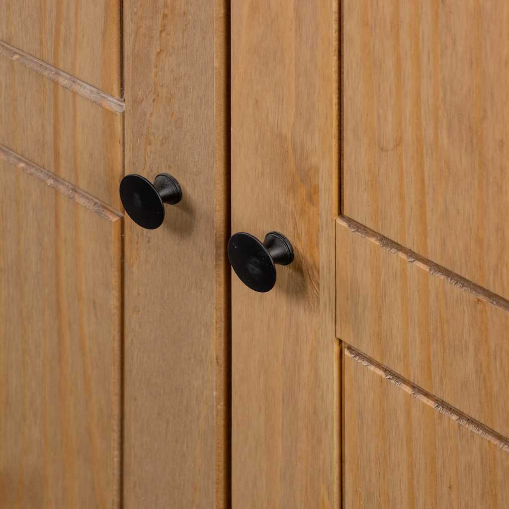Garderobeskap 80x50x171,5 cm furu Panama Range vidaXL
