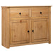 Skjenk 93x40x80 cm heltre furu Panama Range