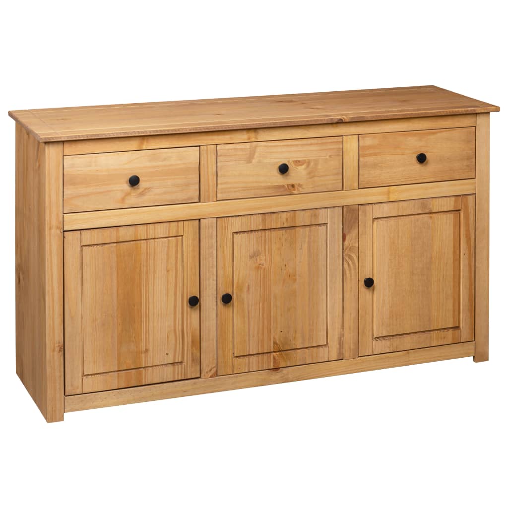 Skjenk 135x40x80 cm heltre furu Panama Range
