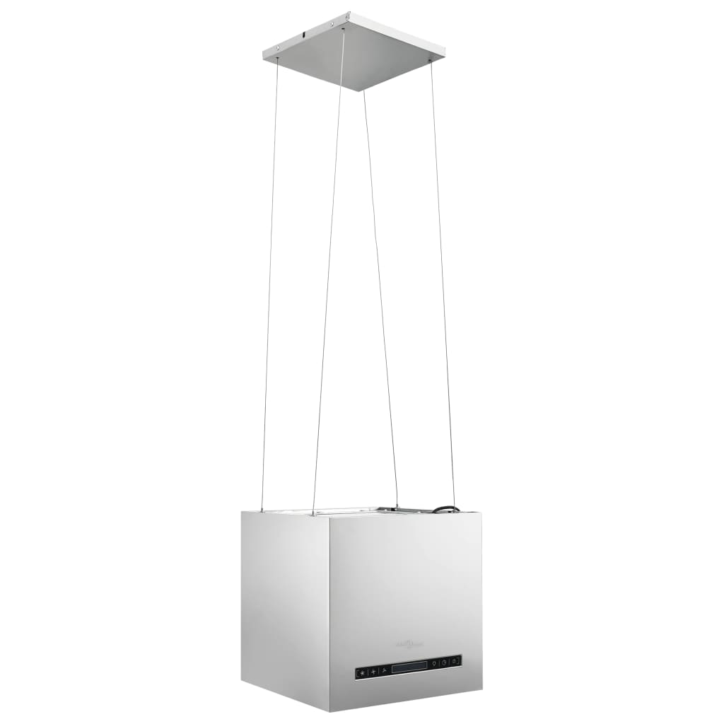 Fritthengende kjøkkenvifte sensor LCD 37 cm rustfritt stål