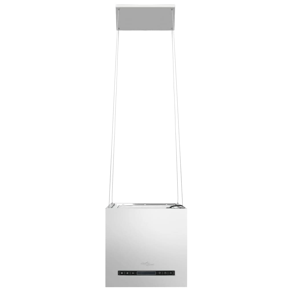 Fritthengende kjøkkenvifte sensor LCD 37 cm rustfritt stål