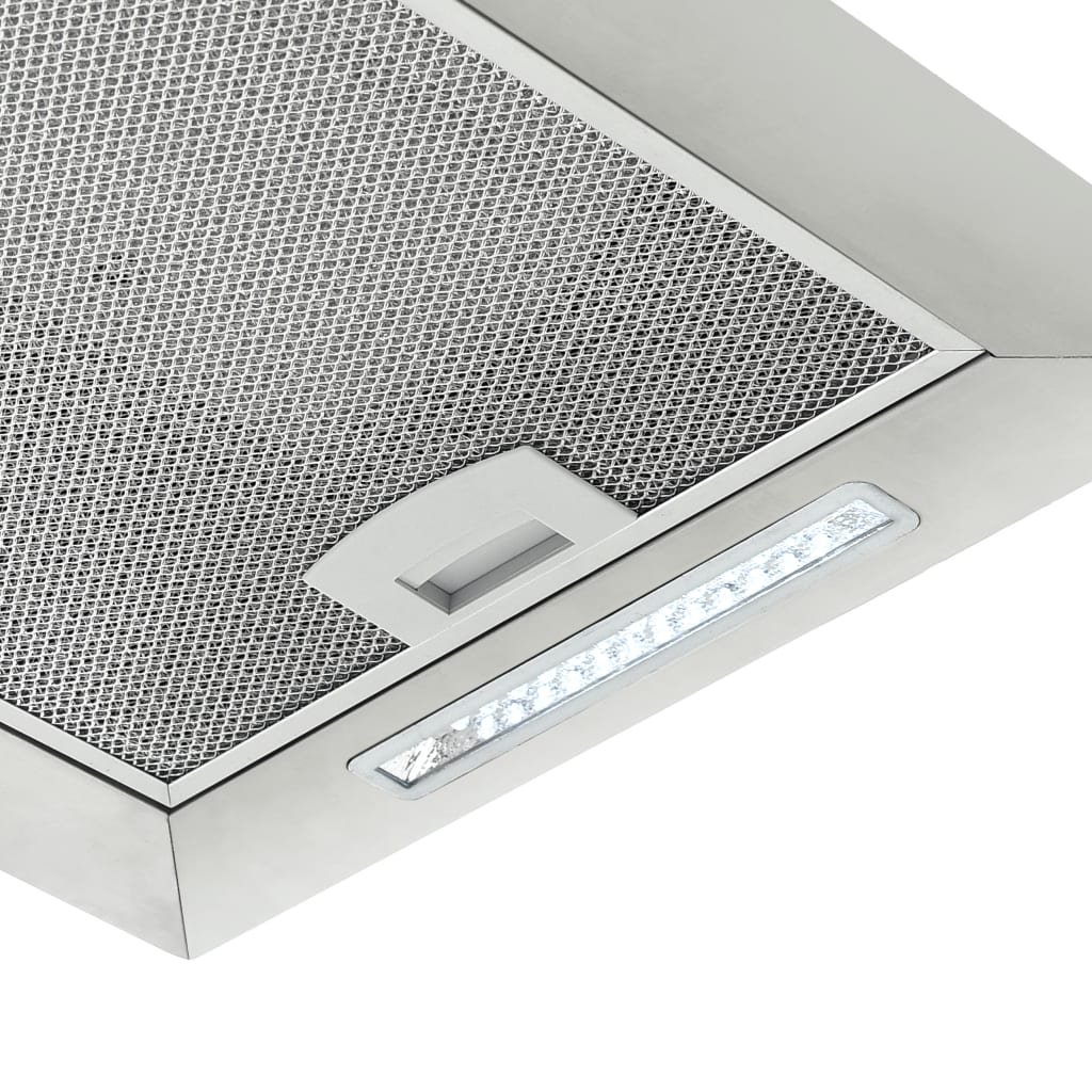 Fritthengende kjøkkenvifte sensor LCD 37 cm rustfritt stål