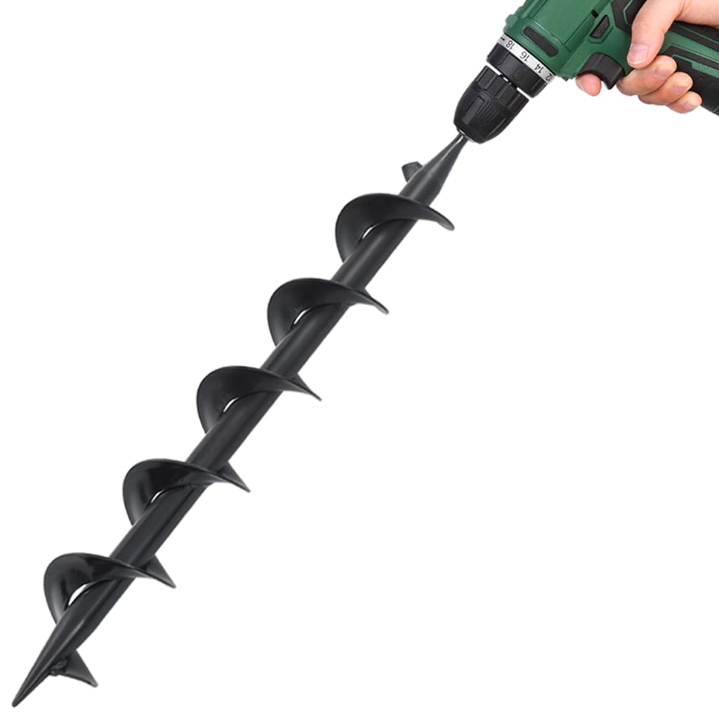 Sneglebor stål 75x600 mm vidaXL