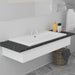 Innebygd vask 81x39,5x18,5 cm keramisk hvit