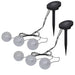 Flytende lamper 6 stk LED for dam og basseng vidaXL