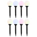 Utendørs sollampe 8 stk LED kuleformet 15 cm RGB