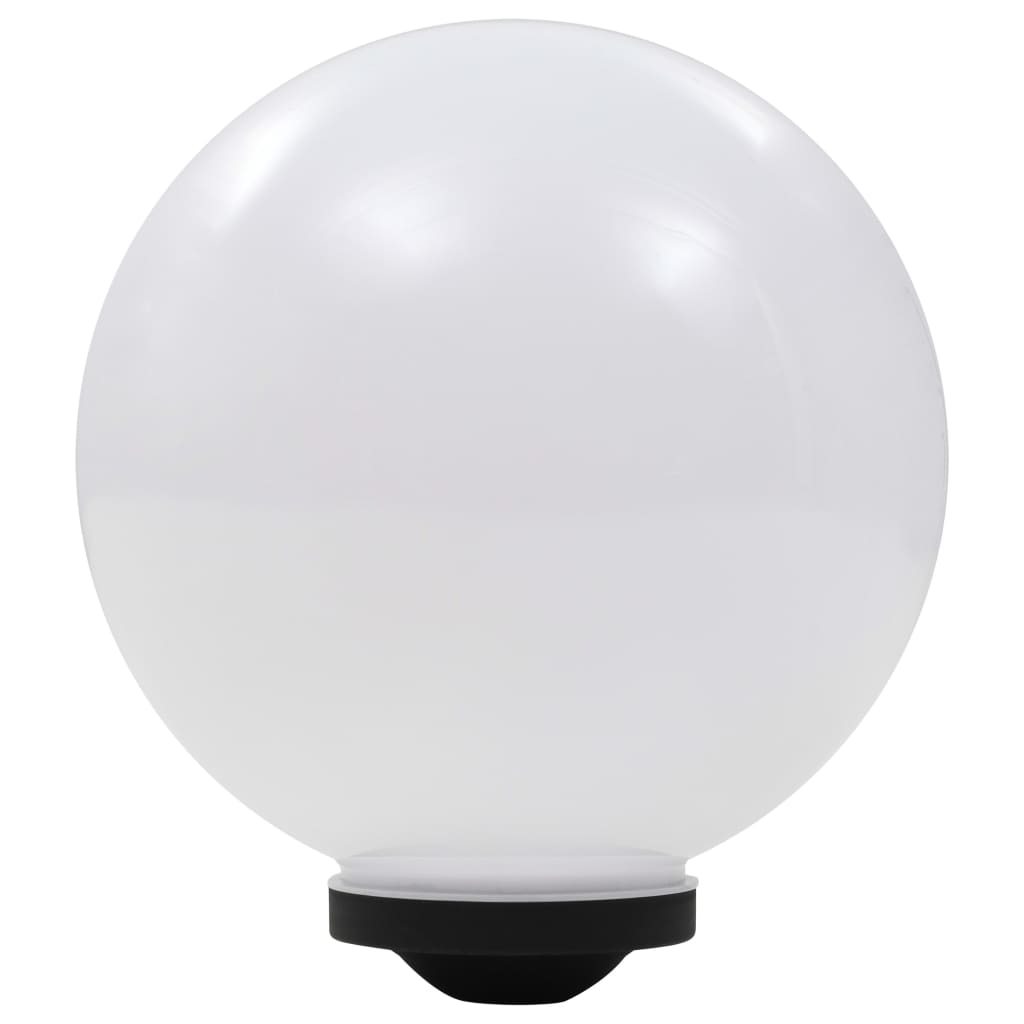 Utendørs sollampe 4 stk LED kuleformet 30 cm RGB vidaXL