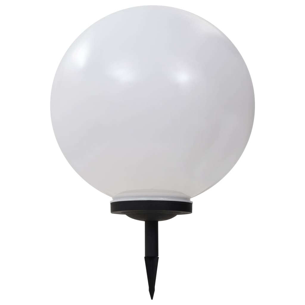 Utendørs sollampe 2 stk LED kuleformet 50 cm RGB vidaXL