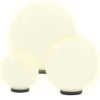 LED-kulelamper 6 stk sfærisk 20/30/40 cm PMMA