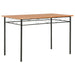 Spisebord brun 120x70x75 cm MDF vidaXL