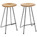 Barkrakker 2 stk heltre teak