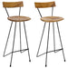 Barkrakker 2 stk heltre teak