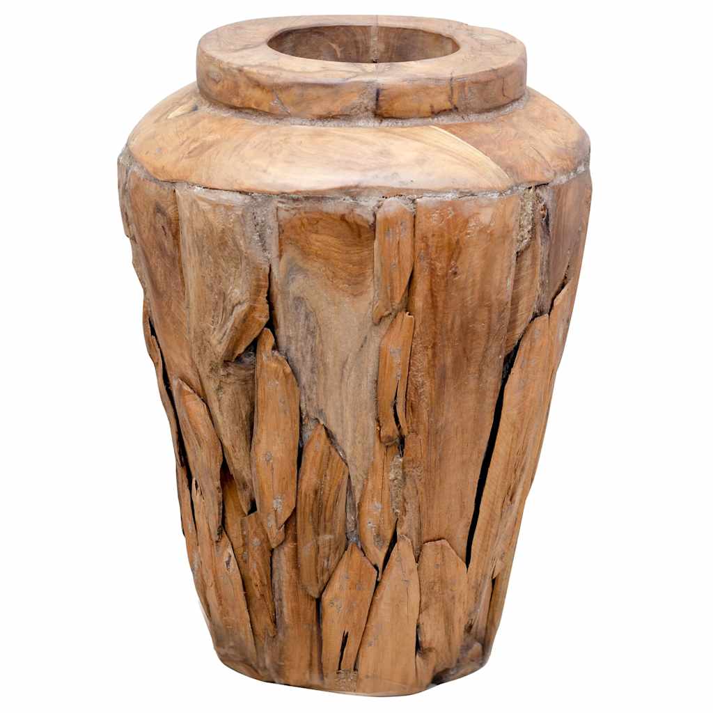 Dekorasjonsvase 40x60 cm heltre teak