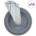 Svinghjul med bolthull 16 stk 125 mm