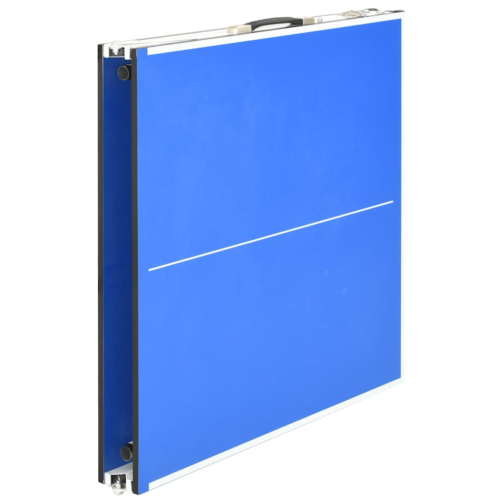 1,5 meter bordtennisbord med nett 152 x 76 x 66 cm blå