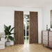 Lystette gardiner med kroker 2 stk fløyel beige 140x225 cm