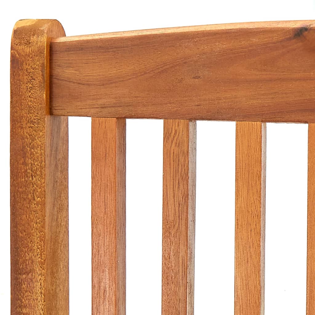 Klappstoler 2 stk heltre akasie