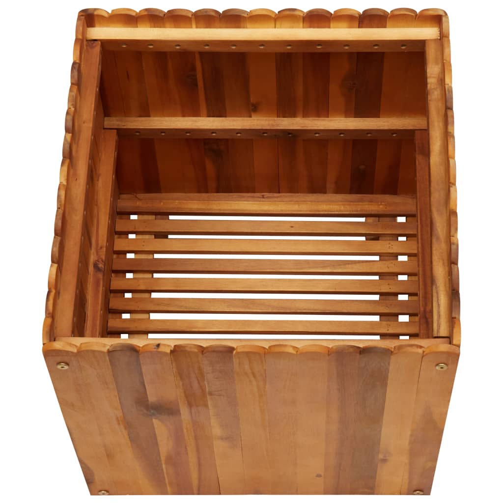 Høybed 50x50x50 cm heltre akasie