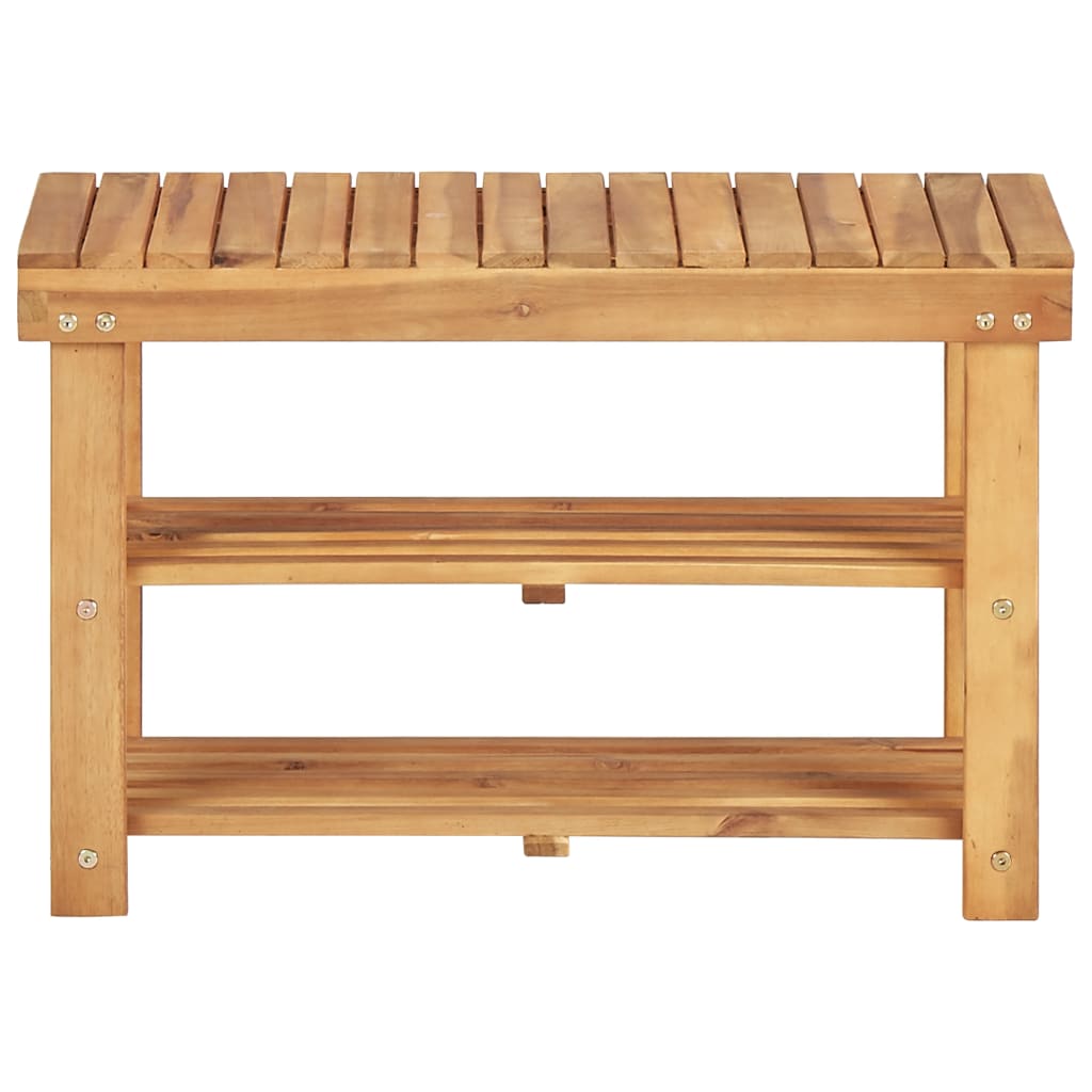 Skostativ 70x32x46 cm heltre akasie