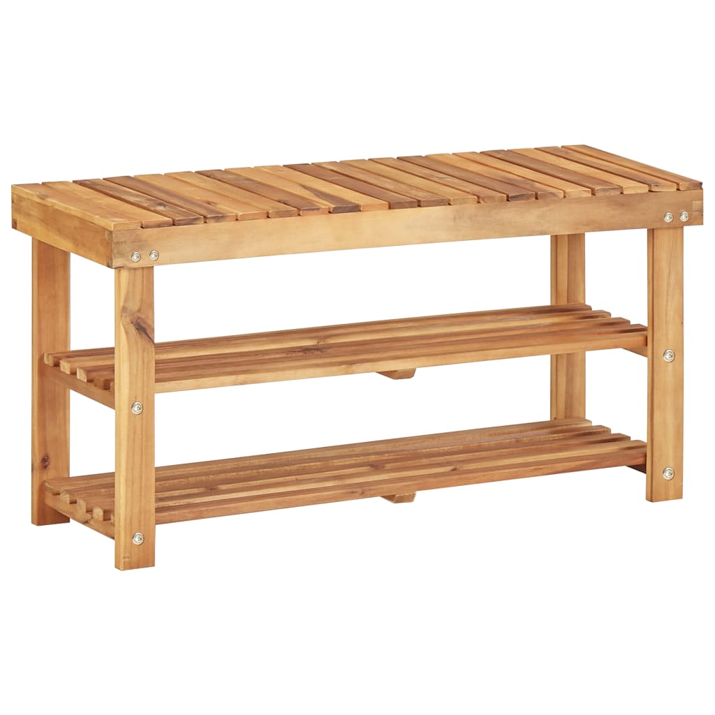 Skostativ 90x32x46 cm heltre akasie