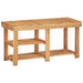 Skostativ 90x32x46 cm heltre akasie