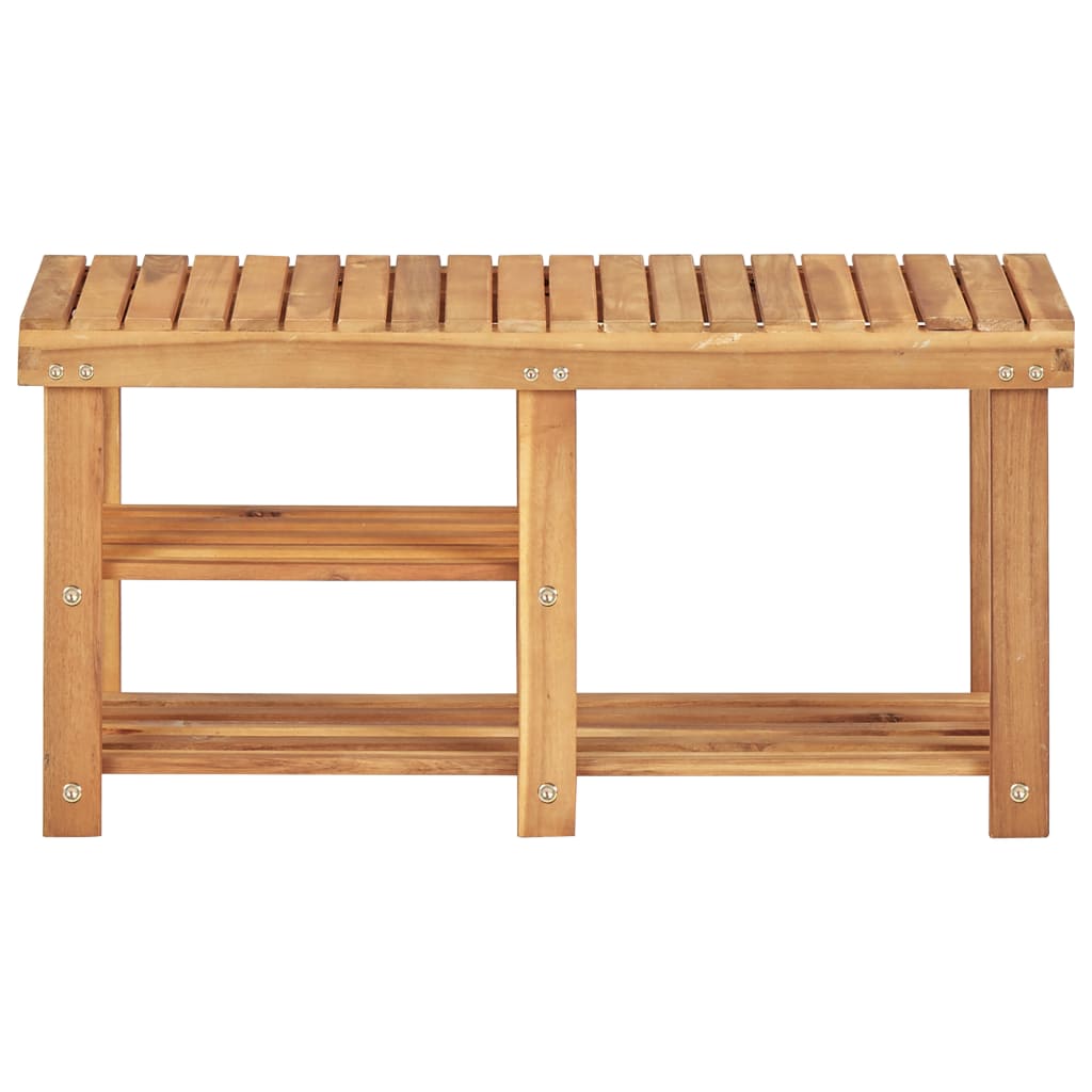 Skostativ 90x32x46 cm heltre akasie