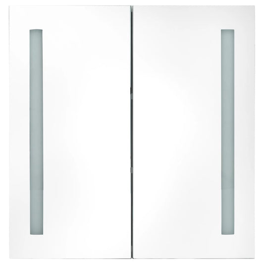 LED-speilskap til bad 60x14x62 cm