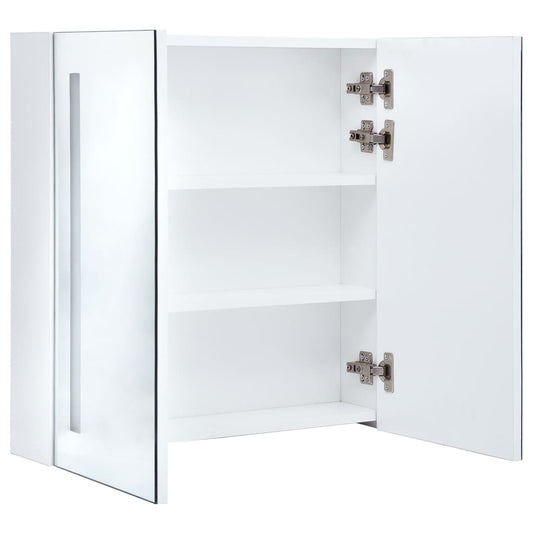 LED-speilskap til bad 60x14x62 cm